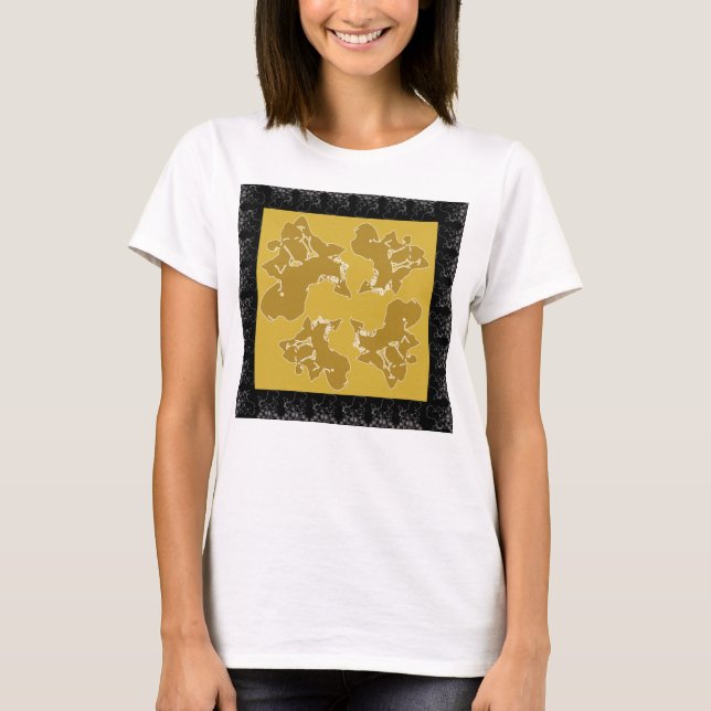 Klimt-Palette T-Shirt (Vorderseite)