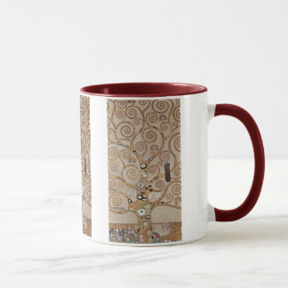 Klimt - Pflanzen-Vorlagen Stocletfries Tasse