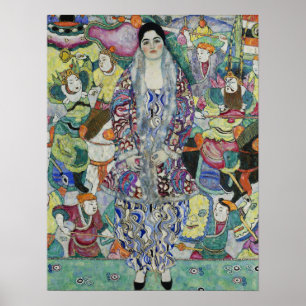 Klimt - Portrait Of Friederike Maria Beer Poster
