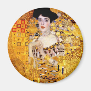 Klimt Portrait von Adele Bloch-Bauer I Magnet