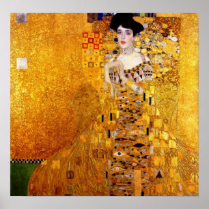 Klimt Portrait von Adele Bloch-Bauer Poster