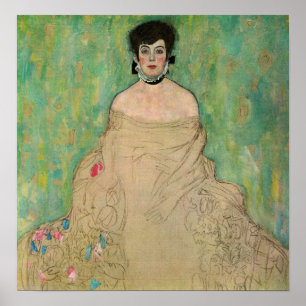 Klimt - Portrait von Amalie Zuckerkandl Poster