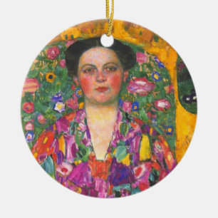 Klimt Portrait von Eugenia Primavesi Keramik Ornament