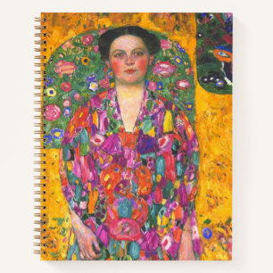 Klimt Portrait von Eugenia Primavesi Notizbuch