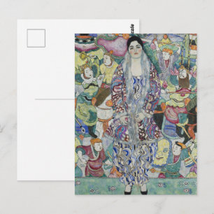 Klimt-Portrait von Friederike Maria Beer Kunstkuns Postkarte