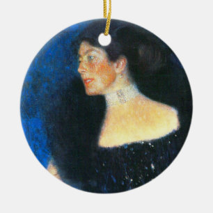 Klimt Portrait von Rose von Rosthorn-Friedmann Keramik Ornament