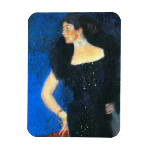 Klimt Portrait von Rose von Rosthorn-Friedmann Magnet