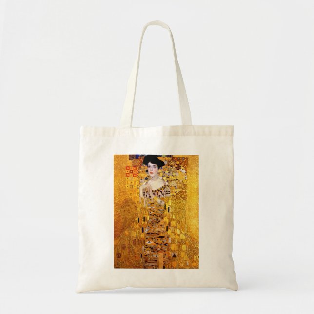 Klimt Porträt der Taschen-Tasche Adele Bloch-Bauer Tragetasche (Vorne)
