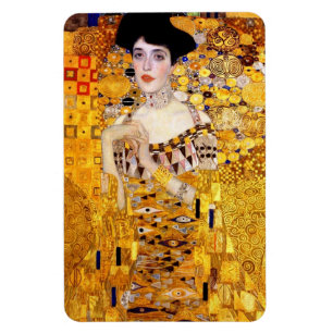 Klimt Porträt von Adele Bloch-Bauer I Magnet