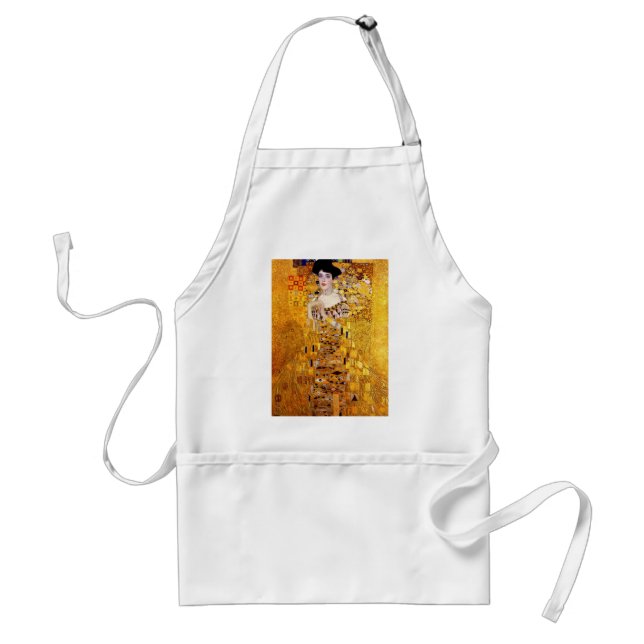 Klimt Porträt von Adele Bloch-Bauer I Schürze (Vorne)