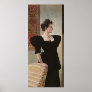 Klimt - Porträt von Marie Breunig 1894 Poster