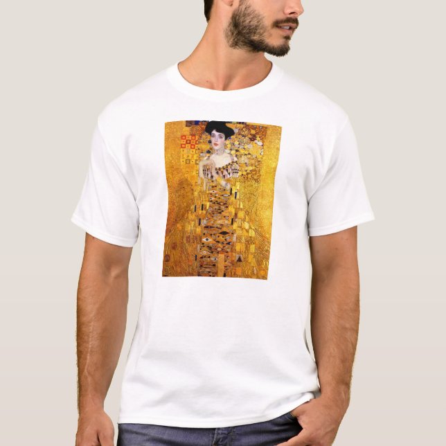 Klimt Porträt von T - Shirt Adele Bloch-Bauer I (Vorderseite)