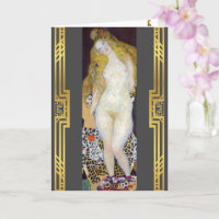 Klimt restaurierte Adam-und-Eva-Malerei