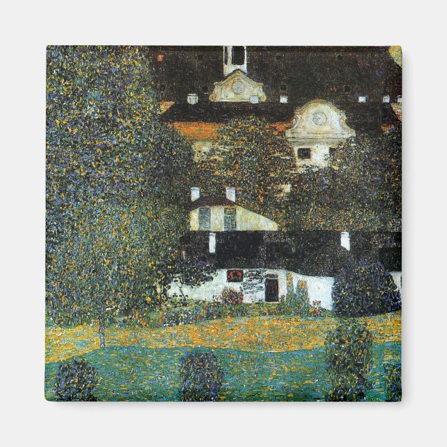 Klimt - Schloss Kammer am Attersee II Magnet (Vorne)