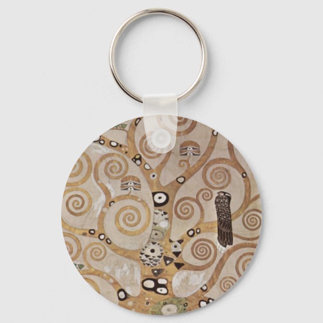 Klimt - Stocletfries Schlüsselanhänger (Vorderseite)