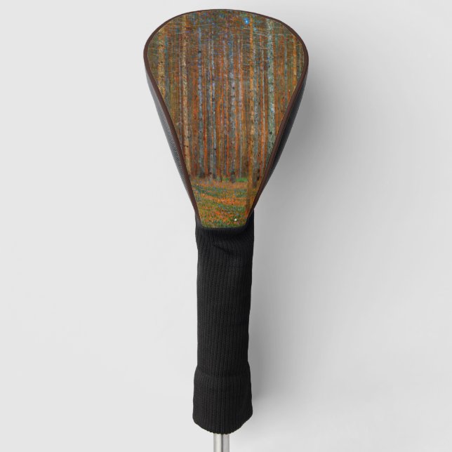 Klimt - Tannenwald Pinienwald Golf Headcover (Vorderseite)