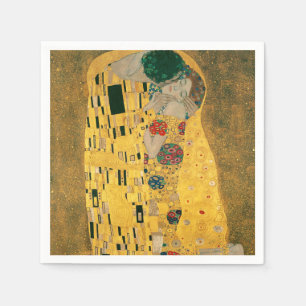 Klimt // The Kiss Painting Serviette