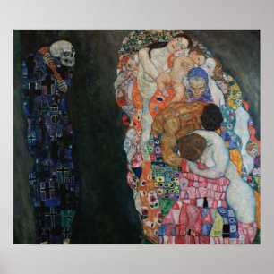 Klimt - Tod und Leben Poster