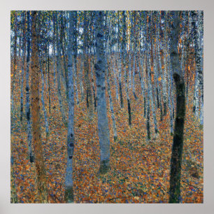 Klimts Buche Grove I Poster