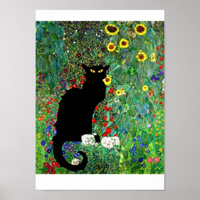Klimts Garten, Poster (Vorne)