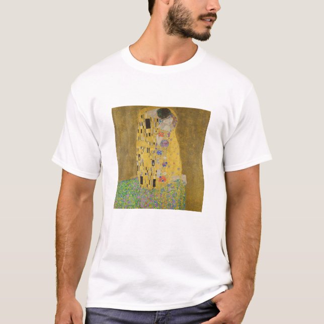 Klimts Kuss T-Shirt (Vorderseite)