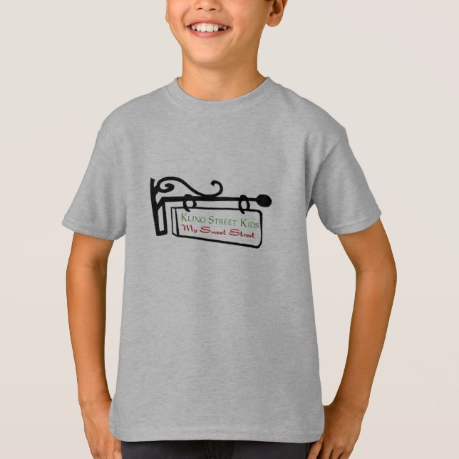 Kling Street Kids, Kinderpulli T-Shirt (Vorderseite)