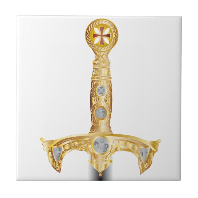 Klinge der knigths templar fliese (Vorderseite)