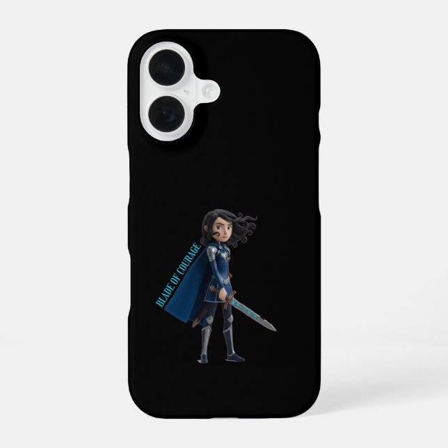 Klinge des Mutes iPhone 16 Hülle (Rückseite)