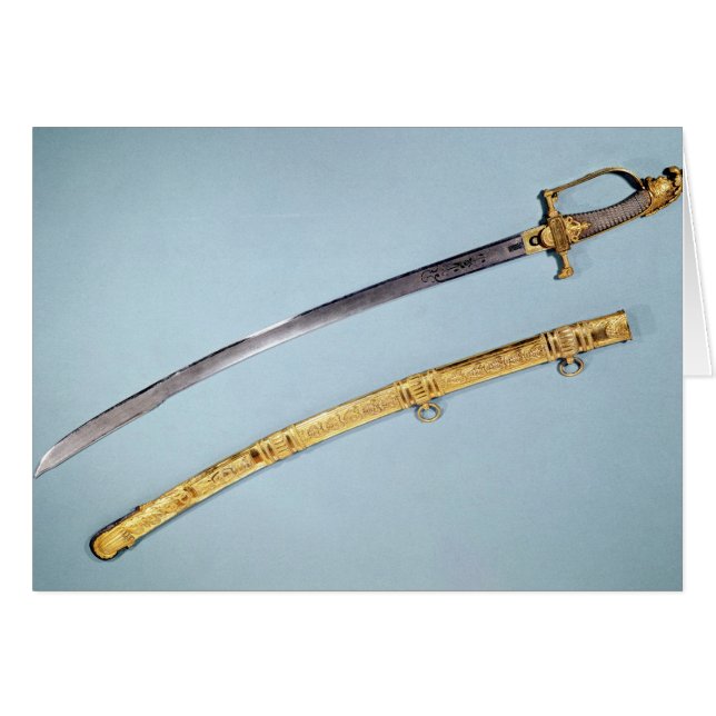 Klinge gegeben Napoleon I durch das Directoire (Vorderseite (Horizontal))