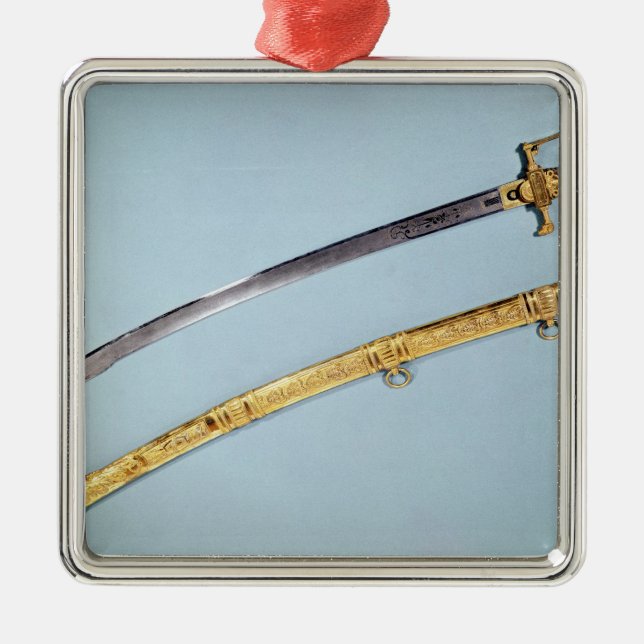 Klinge gegeben Napoleon I durch das Directoire Silbernes Ornament (Vorne)