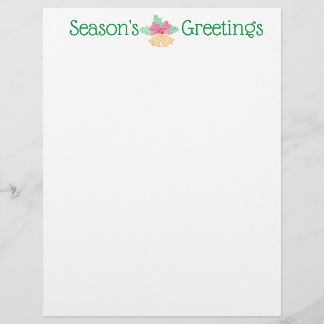 Klingel-Bell-Weihnachten stationär durch Sue (Vorderseite)