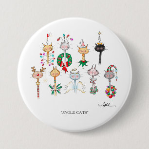 KLINGEL-KATZEN Knopf Button