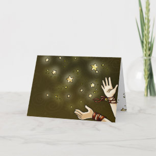 Klingel-Stern Feiertagskarte