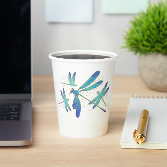 Klingeldrachenfliegen Pappbecher (InSitu)