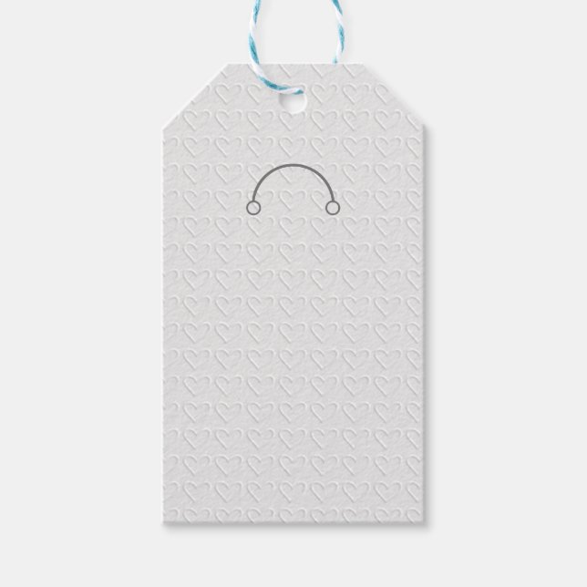 Klingelklingelkarte Geschenkanhänger (Vorderseite)