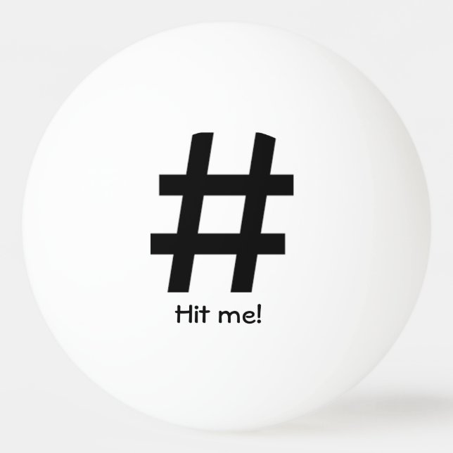 Klingeln pong Ball Tischtennisball (Vorderseite)