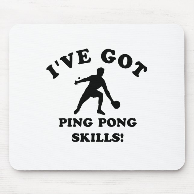 Klingeln pong Fähigkeits-Geschenkartikel Mousepad (Vorne)
