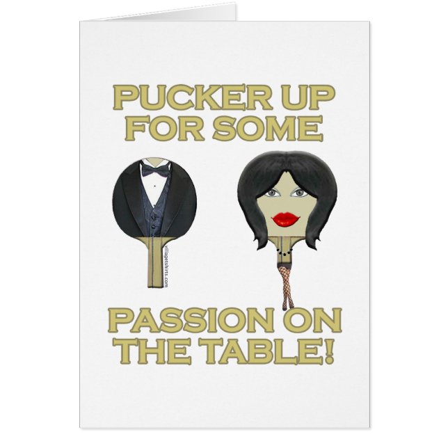 Klingeln Pong Tabellen-Leidenschaft (Vorne)