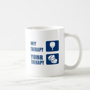 Klingeln pong Therapieentwürfe Tasse