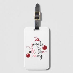 klingeln Sie den ganzen Weg Gepäckanhänger