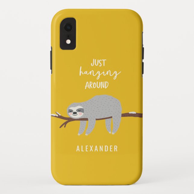 Klingeln Sie einfach um den lustigen, hellen Carto Case-Mate iPhone Hülle (Rückseite)