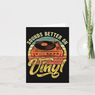 Klingt besser auf Vinyl - Music Lover Disc Records Karte