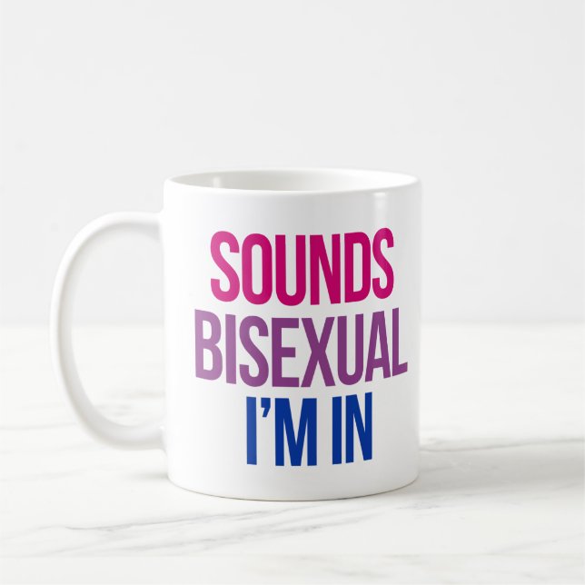 Klingt Bisexuell, in dem ich bin Kaffeetasse (Links)