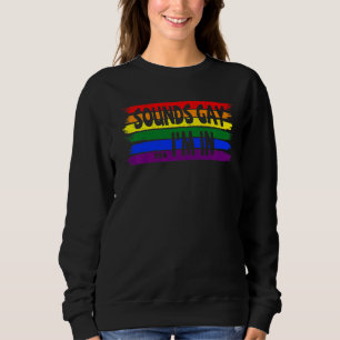 Klingt lgbt Gay Ich bin stolz auf die monatliche G Sweatshirt