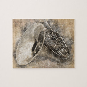 Klingt nach Musik. Trompete Puzzle