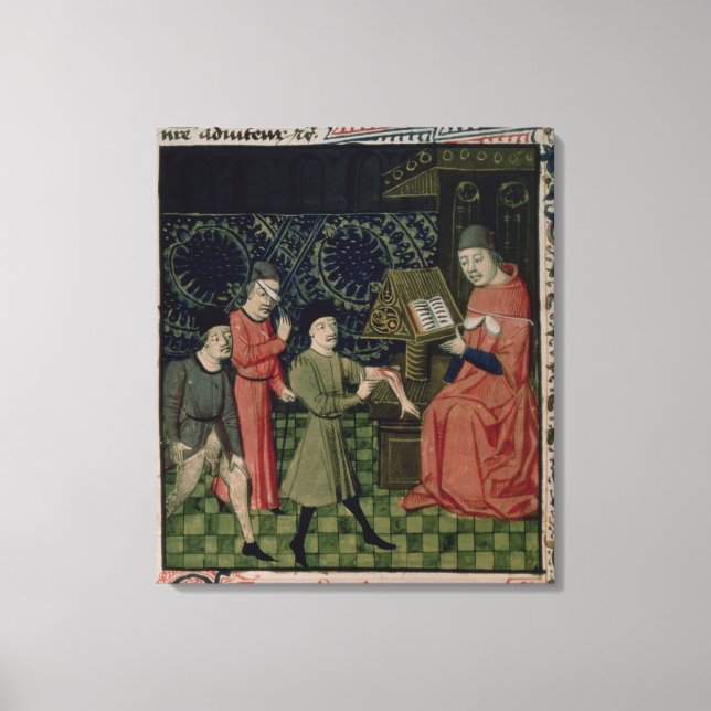 Klinik des Chirurgen, von Typ de Chauliac Leinwanddruck (Vorderseite)