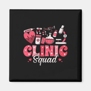 Klinik-Team Stethoskop Leopard Krankenschwester Va Magnet