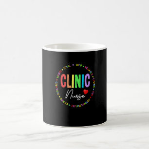 Klinikkrankenschwester für Schulkrankenschwester-W Kaffeetasse
