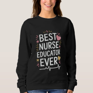 Kliniklehrer Bester Krankenpfleger Ausbilder Aller Sweatshirt