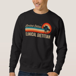 Klinische Diäten Geburtstag Retro Vintag Männer Va Sweatshirt